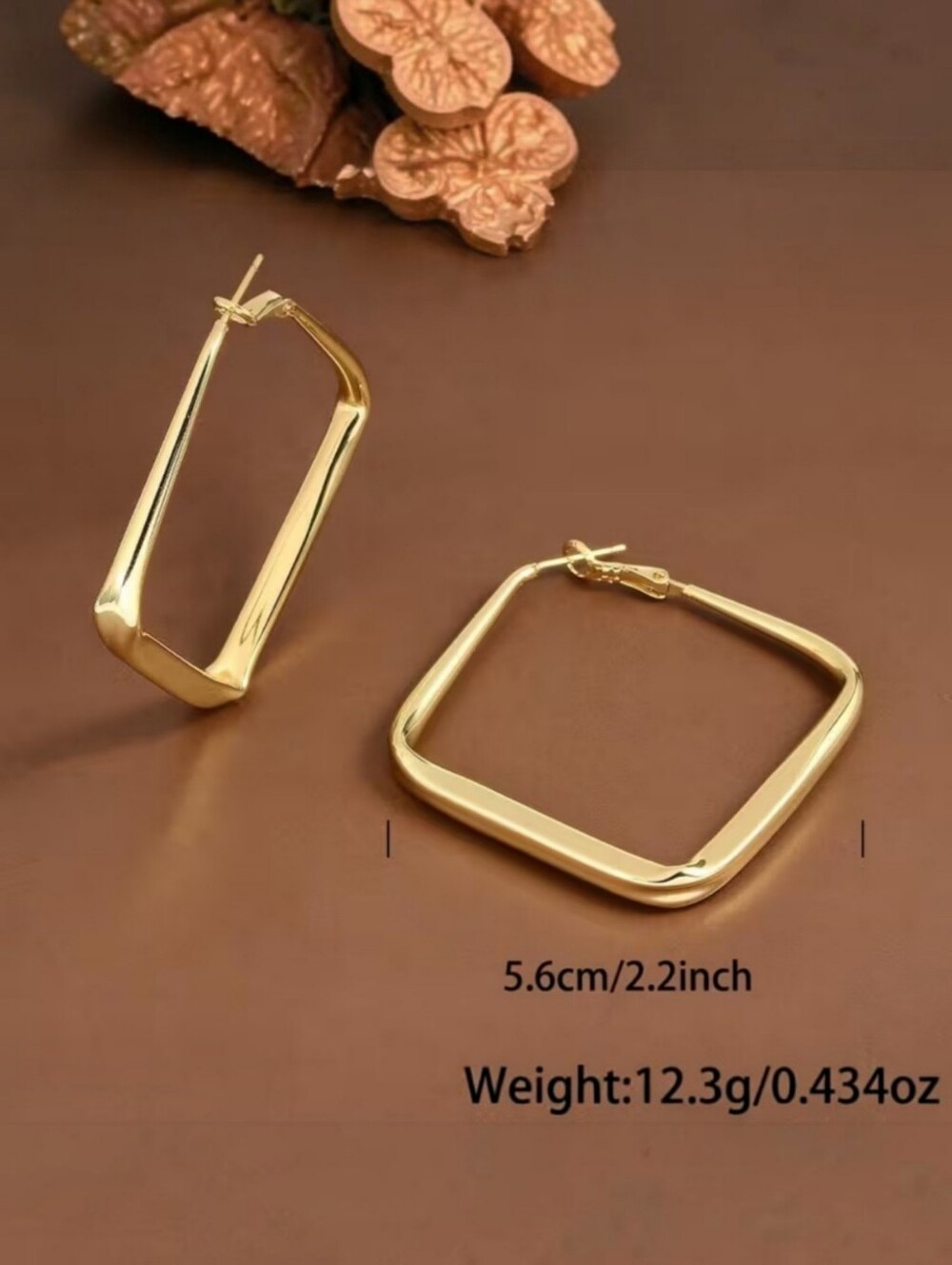 Square Hoops - Picture 4 of 5